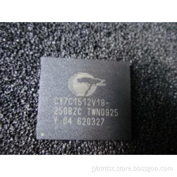 CY7C1512V18-250BZC SRAM FBGA Flash Memory IC Chip Synchrono